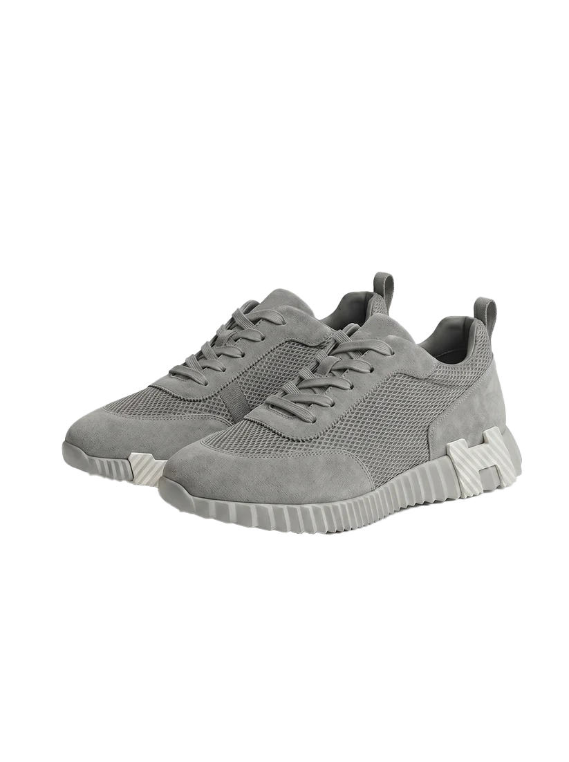 Hermes Bouncing Sneaker Grey White Logo